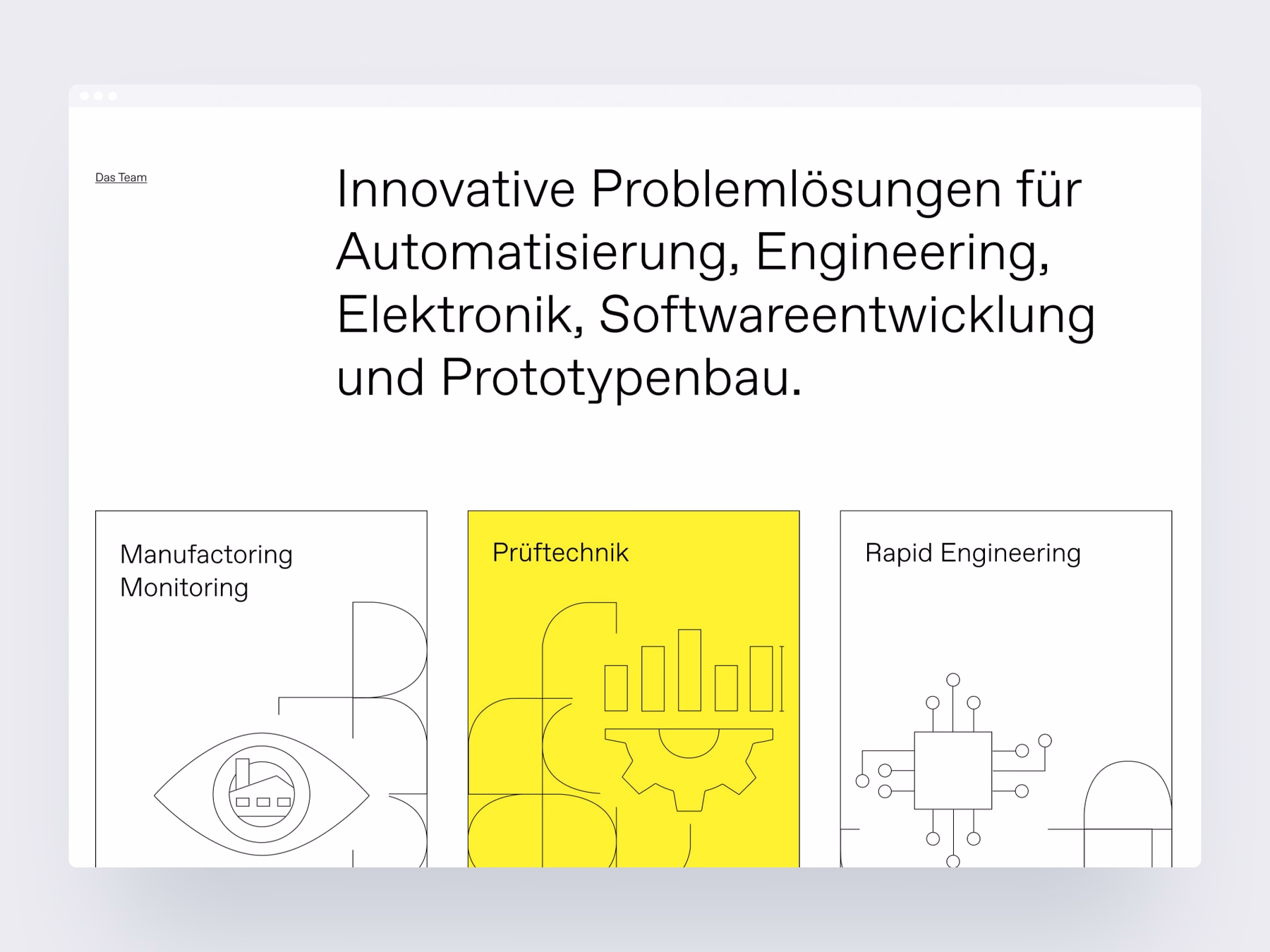 Full-width screenshot of the website