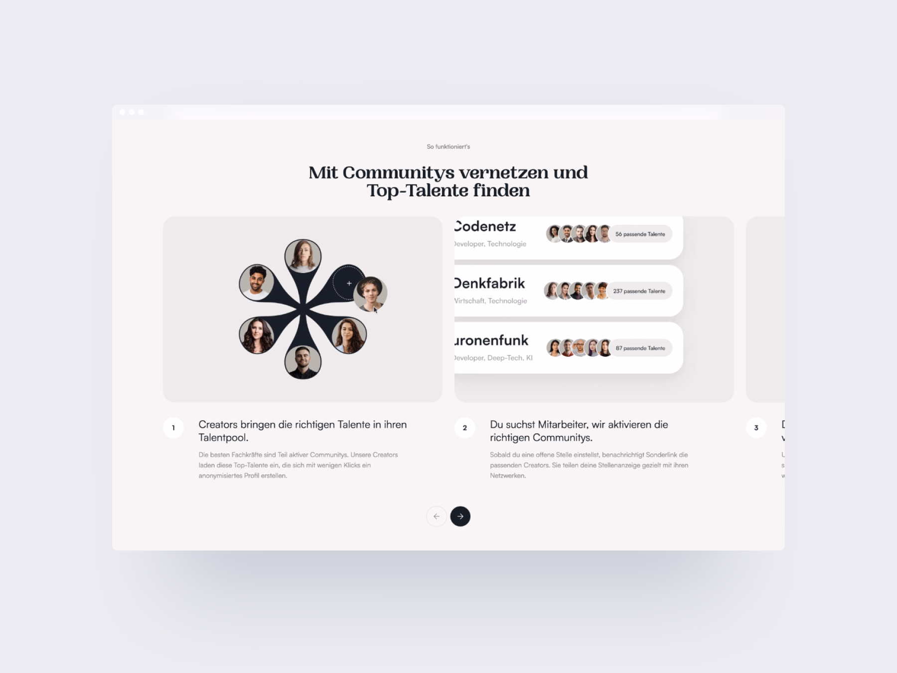 Full-width screenshot of the website