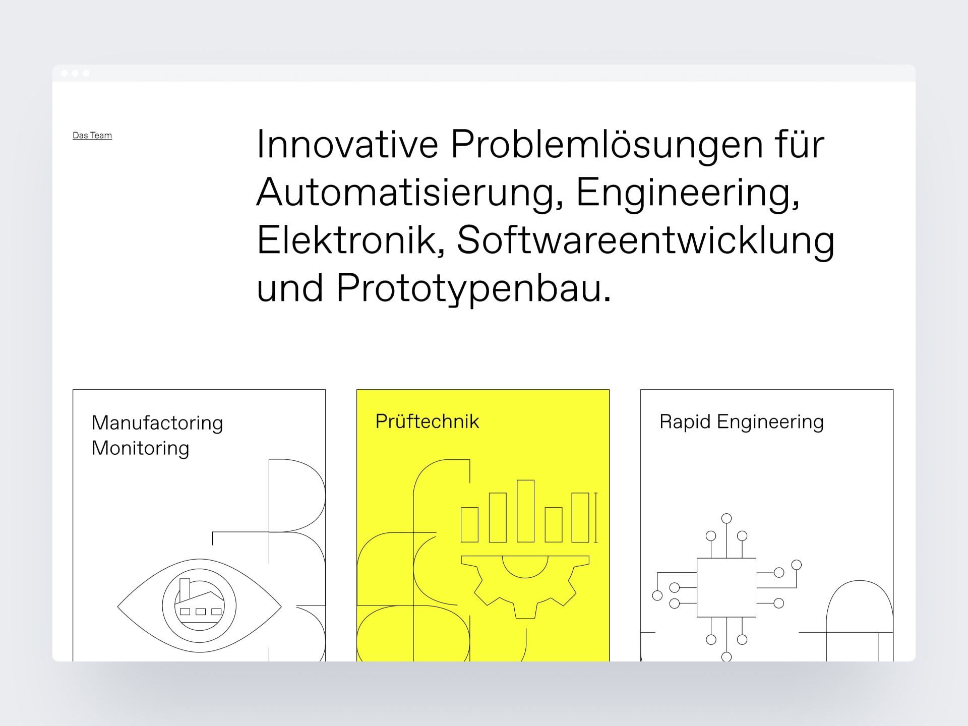 Full-width screenshot of the website