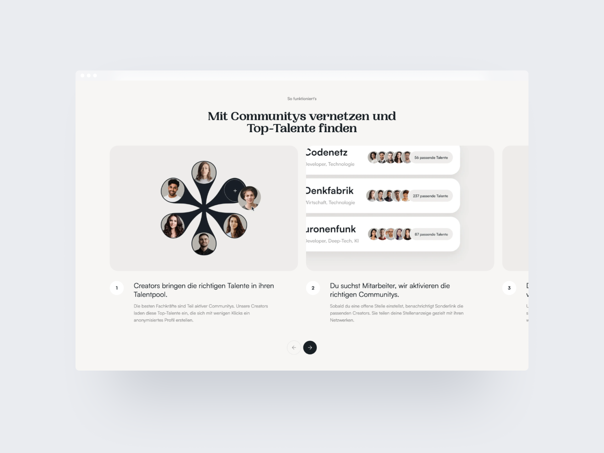 Full-width screenshot of the website